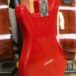 Chitarra Elettrica Fender Player Lead 2 Pau Ferro Crimson Red Trans corpo back bottom side 2